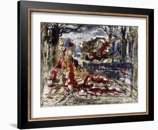 Près des eaux-Gustave Moreau-Framed Giclee Print