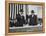 Pres. Dwight D. Eisenhower and Vice Pres. Richard M. Nixon on Inauguration Day-Ed Clark-Framed Premier Image Canvas