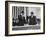 Pres. Dwight D. Eisenhower and Vice Pres. Richard M. Nixon on Inauguration Day-Ed Clark-Framed Photographic Print