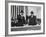 Pres. Dwight D. Eisenhower and Vice Pres. Richard M. Nixon on Inauguration Day-Ed Clark-Framed Photographic Print