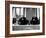 Pres. Dwight D. Eisenhower and Vice Pres. Richard M. Nixon, Watching the Inauguration Parade-Ed Clark-Framed Photographic Print