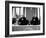 Pres. Dwight D. Eisenhower and Vice Pres. Richard M. Nixon, Watching the Inauguration Parade-Ed Clark-Framed Photographic Print