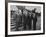 Pres. Dwight D. Eisenhower During His Visit-Ed Clark-Framed Photographic Print