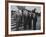 Pres. Dwight D. Eisenhower During His Visit-Ed Clark-Framed Photographic Print