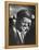 Pres.-Elect John F. Kennedy, on Announcement of Birth of His Son, at Home in Georgetown-null-Framed Premier Image Canvas