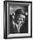 Pres.-Elect John F. Kennedy, on Announcement of Birth of His Son, at Home in Georgetown-null-Framed Photographic Print