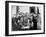 Pres Franklin Roosevelt and Honor Scouts on 27th Anniversary of Boy Scouts Founding, Feb 8, 1937-null-Framed Photo