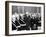 Pres Franklin Roosevelt Singing 'Home on the Range' with American Legion Glee Club of Syracuse, NY-null-Framed Photo