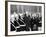 Pres Franklin Roosevelt Singing 'Home on the Range' with American Legion Glee Club of Syracuse, NY-null-Framed Photo