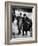 Pres. Harry Truman Walking Arm-In-Arm with British Prime Minister Winston Churchill, Blair House-George Skadding-Framed Photographic Print