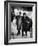 Pres. Harry Truman Walking Arm-In-Arm with British Prime Minister Winston Churchill, Blair House-George Skadding-Framed Photographic Print