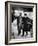 Pres. Harry Truman Walking Arm-In-Arm with British Prime Minister Winston Churchill, Blair House-George Skadding-Framed Photographic Print