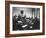 Pres. John F. Kennedy and Cabinet During Steel Crisis in the Cabinet Room-null-Framed Photographic Print