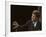 Pres. John F. Kennedy Gesturing During Press Conf. Concerning Governmental Aid to Parochial Schools-null-Framed Photographic Print