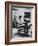 Pres. John F. Kennedy Sitting in Rocking Chair-null-Framed Photographic Print