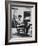 Pres. John F. Kennedy Sitting in Rocking Chair-null-Framed Photographic Print