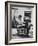 Pres. John F. Kennedy Sitting in Rocking Chair-null-Framed Photographic Print