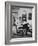 Pres. John F. Kennedy Sitting in Rocking Chair-null-Framed Photographic Print