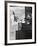 Pres. John F. Kennedy Speaking on Laos During Press Conference-null-Framed Photographic Print