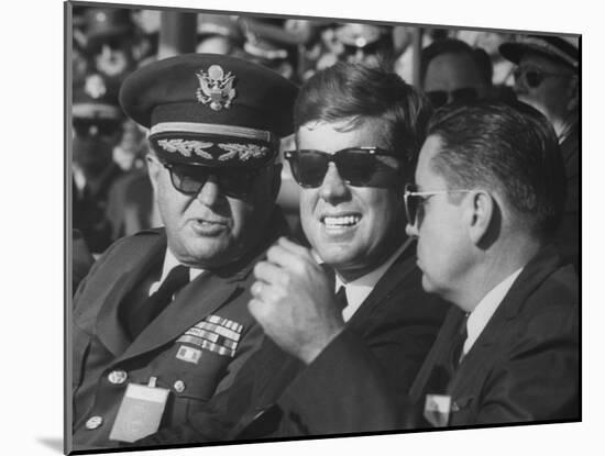 Pres. John F. Kennedy-Ed Clark-Mounted Photographic Print