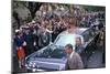 Pres. Johnson's Limo Attacked by Anti-Vietnam War Protesters in Melbourne, Oct. 21, 1966-null-Mounted Photo