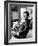 Pres Kennedy Sits in Rocking Chair in Oval Office of White House on 46th Birthday, May 29, 1963-null-Framed Photo