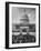 Pres. Lyndon B. Johnson Taking Oath of Office During Inauguration Ceremonies-John Dominis-Framed Photographic Print