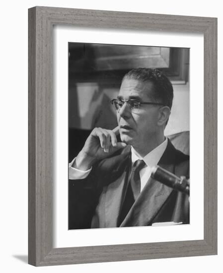 Pres. of the Dominican Republic, Joaquin Balaguer-null-Framed Photographic Print
