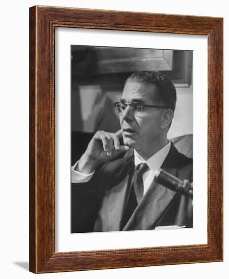 Pres. of the Dominican Republic, Joaquin Balaguer-null-Framed Photographic Print