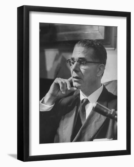 Pres. of the Dominican Republic, Joaquin Balaguer-null-Framed Photographic Print