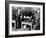 Pres Richard Nixon and Premier Chou En-Lai before First Plenary Session, Beijing, Feb 21, 1972-null-Framed Photo