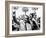 Pres Richard Nixon, Gov Ronald Reagan and Donald Johnson, Administrator of Veterans Affairs-null-Framed Photo