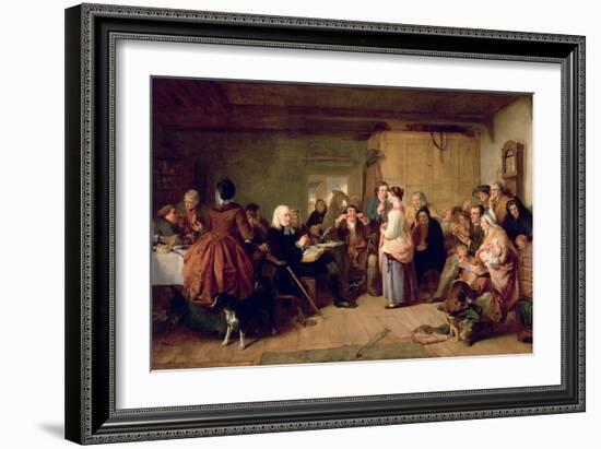 Presbyterian Catechising, 1847-John Phillip-Framed Giclee Print