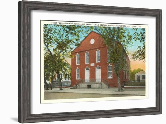 Presbyterian Church, Alexandria, Virginia-null-Framed Art Print