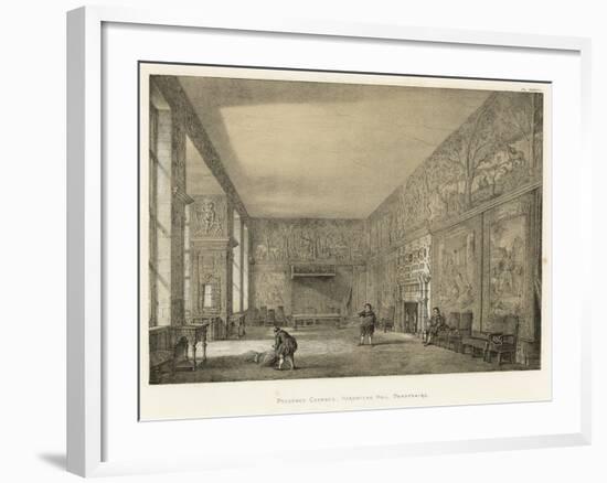 Presence Chamber, Hardwicke Hall, Derbyshire-Joseph Nash-Framed Giclee Print