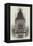 Present State of the Clock Tower of the Palace of Parliament, Westminster-null-Framed Premier Image Canvas