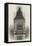 Present State of the Clock Tower of the Palace of Parliament, Westminster-null-Framed Premier Image Canvas