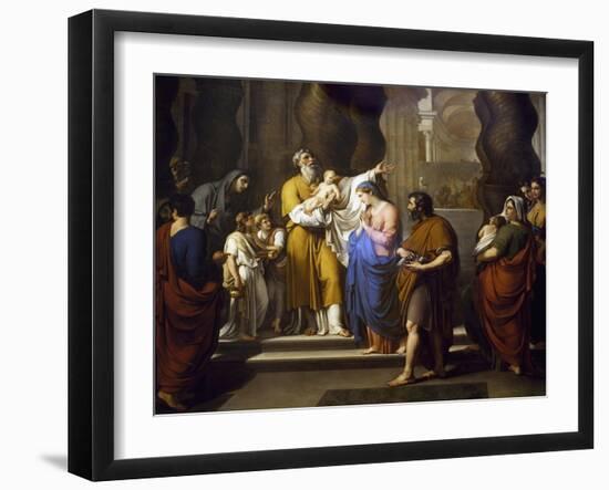 Presentation at Temple, 1808-Vincenzo Camuccini-Framed Giclee Print