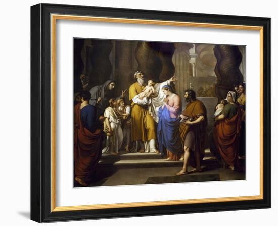 Presentation at Temple, 1808-Vincenzo Camuccini-Framed Giclee Print