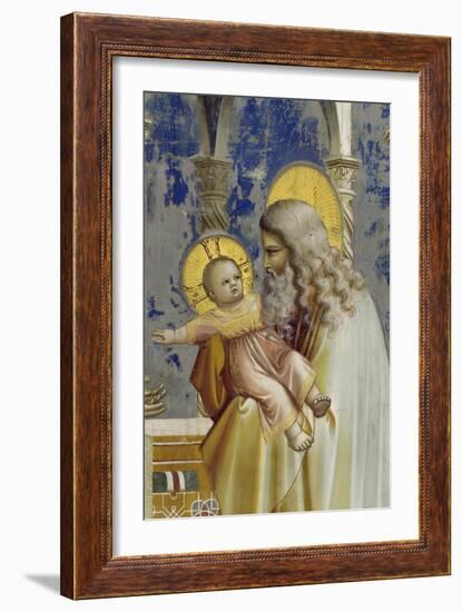 Presentation at the Temple, Detail-Giotto di Bondone-Framed Giclee Print