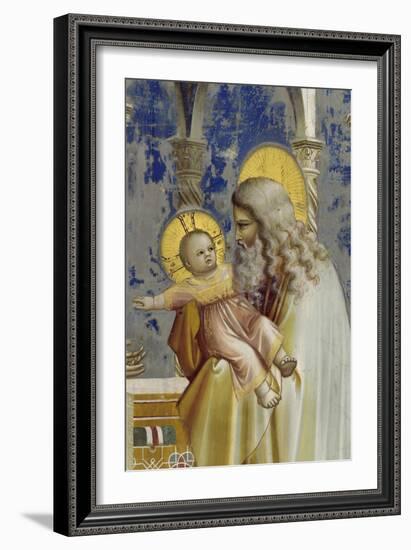 Presentation at the Temple, Detail-Giotto di Bondone-Framed Giclee Print