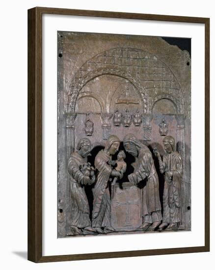 Presentation in Temple-null-Framed Giclee Print