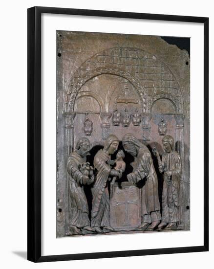 Presentation in Temple-null-Framed Giclee Print