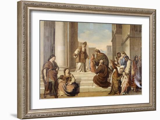 Presentation in Temple-Francesco Coghetti-Framed Giclee Print