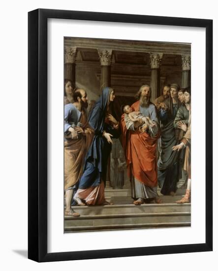 Presentation in the Temple-Philippe De Champaigne-Framed Giclee Print