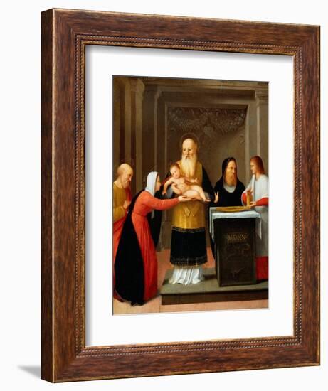 Presentation in the Temple-Bernardino Ferrari-Framed Giclee Print