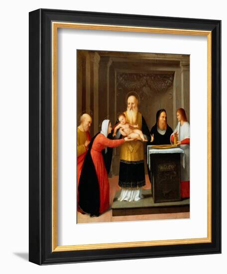 Presentation in the Temple-Bernardino Ferrari-Framed Giclee Print