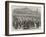 Presentation of Colours to the 109th Regiment at Aden-null-Framed Giclee Print