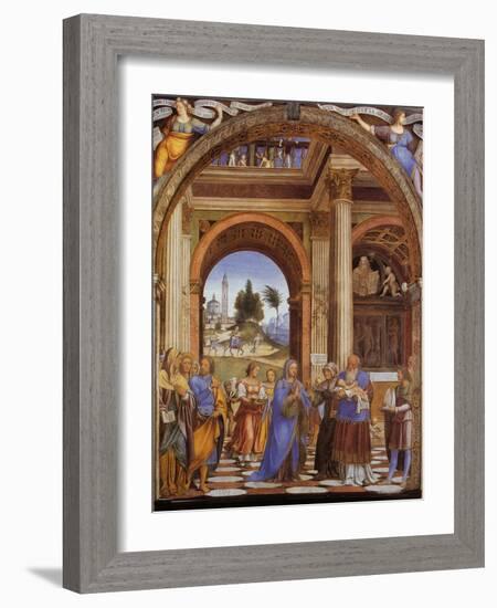 Presentation of Jesus in the Temple-Franz Lenhart-Framed Giclee Print