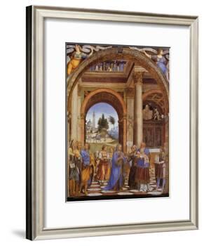 Presentation of Jesus in the Temple-Franz Lenhart-Framed Giclee Print